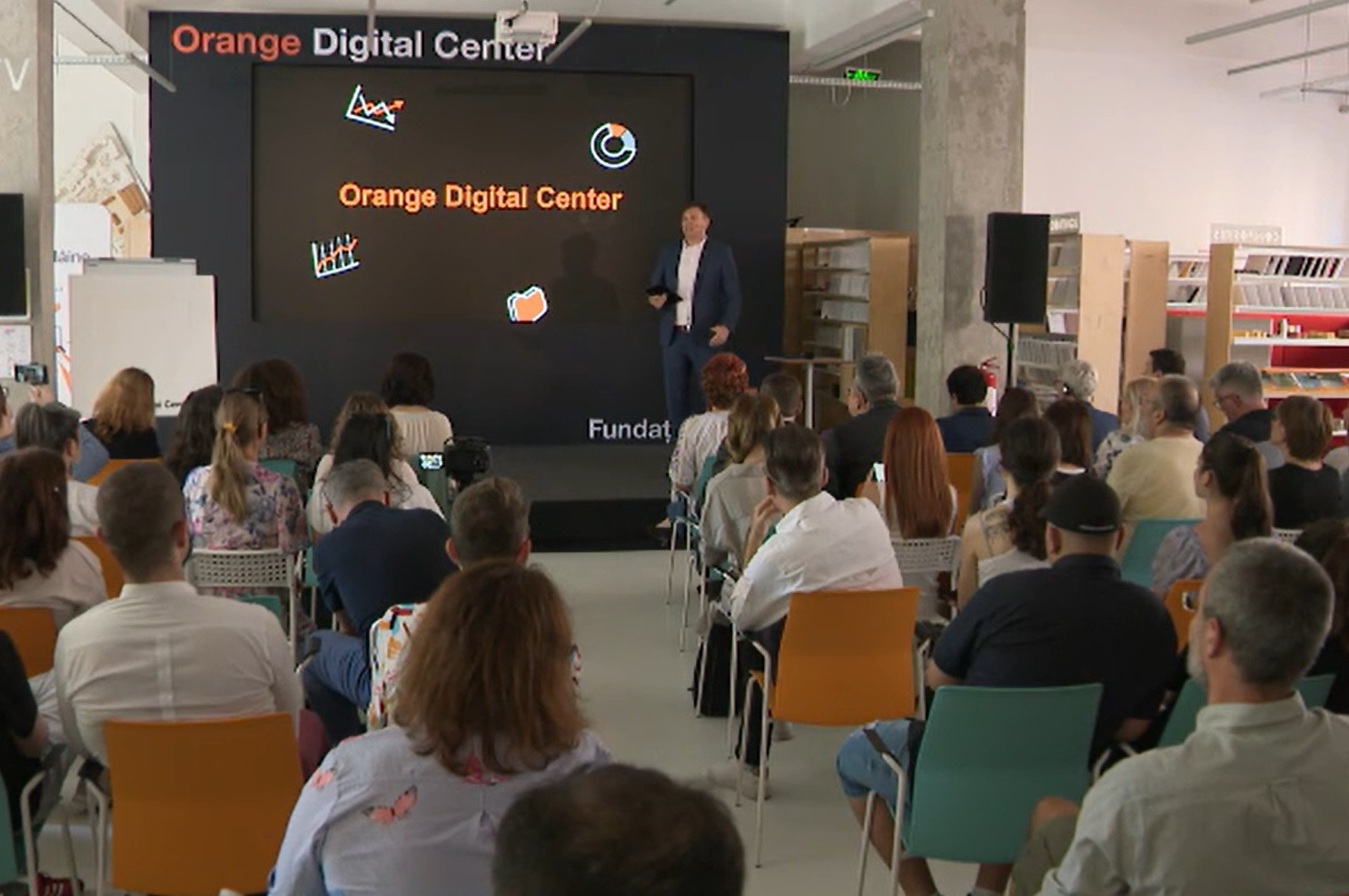 (P) Fundația Orange inaugurează Orange Digital Center România
