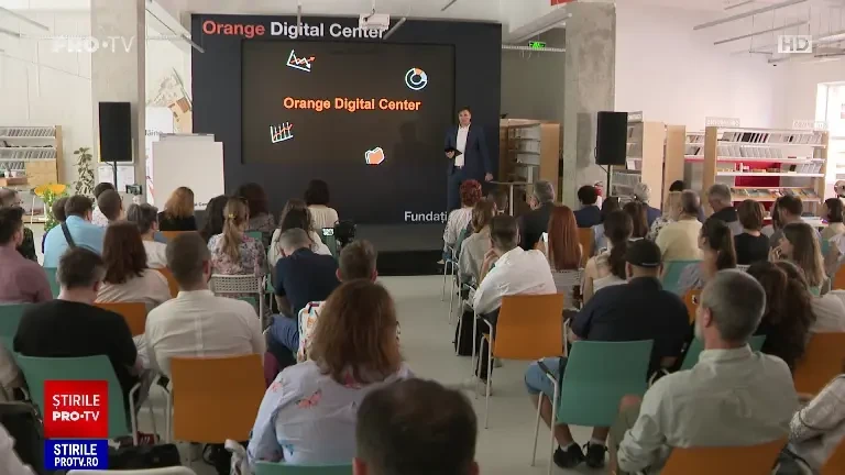 (P) Fundația Orange inaugurează Orange Digital Center România