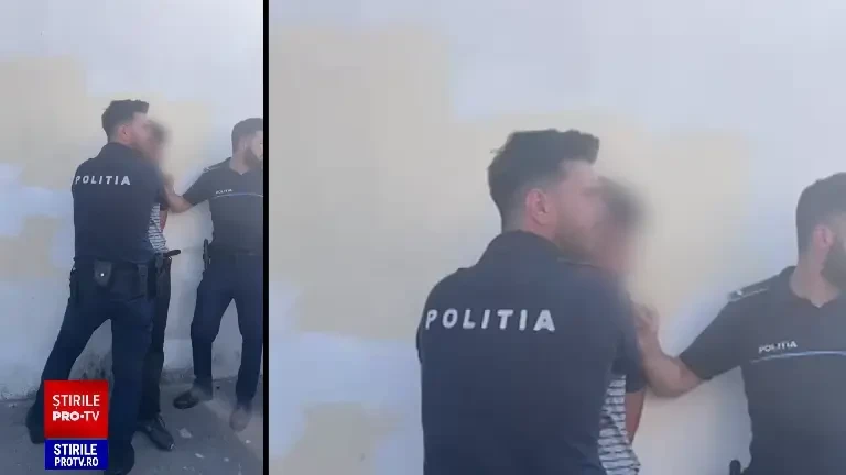 Momentul în care liceanul, care a ucis o fată și l-a înjughiat pe iubitul acesteia, a fost prins. Zâmbea și era calm | VIDEO