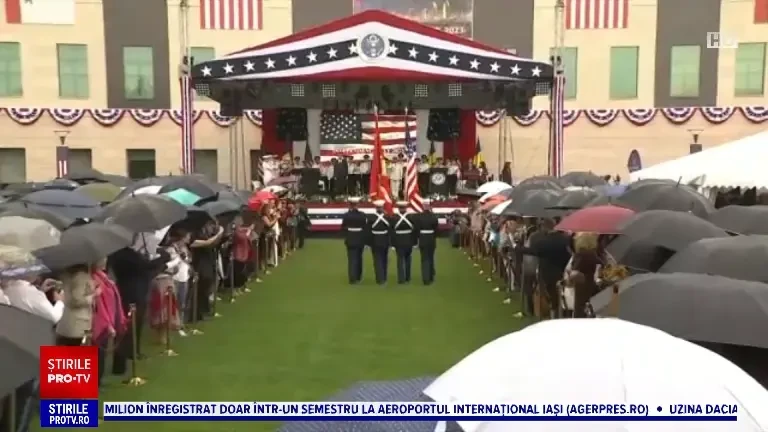 Mare petrecere la Ambasada SUA din București. Americanii din România au sărbătorit în avans Ziua Independenței