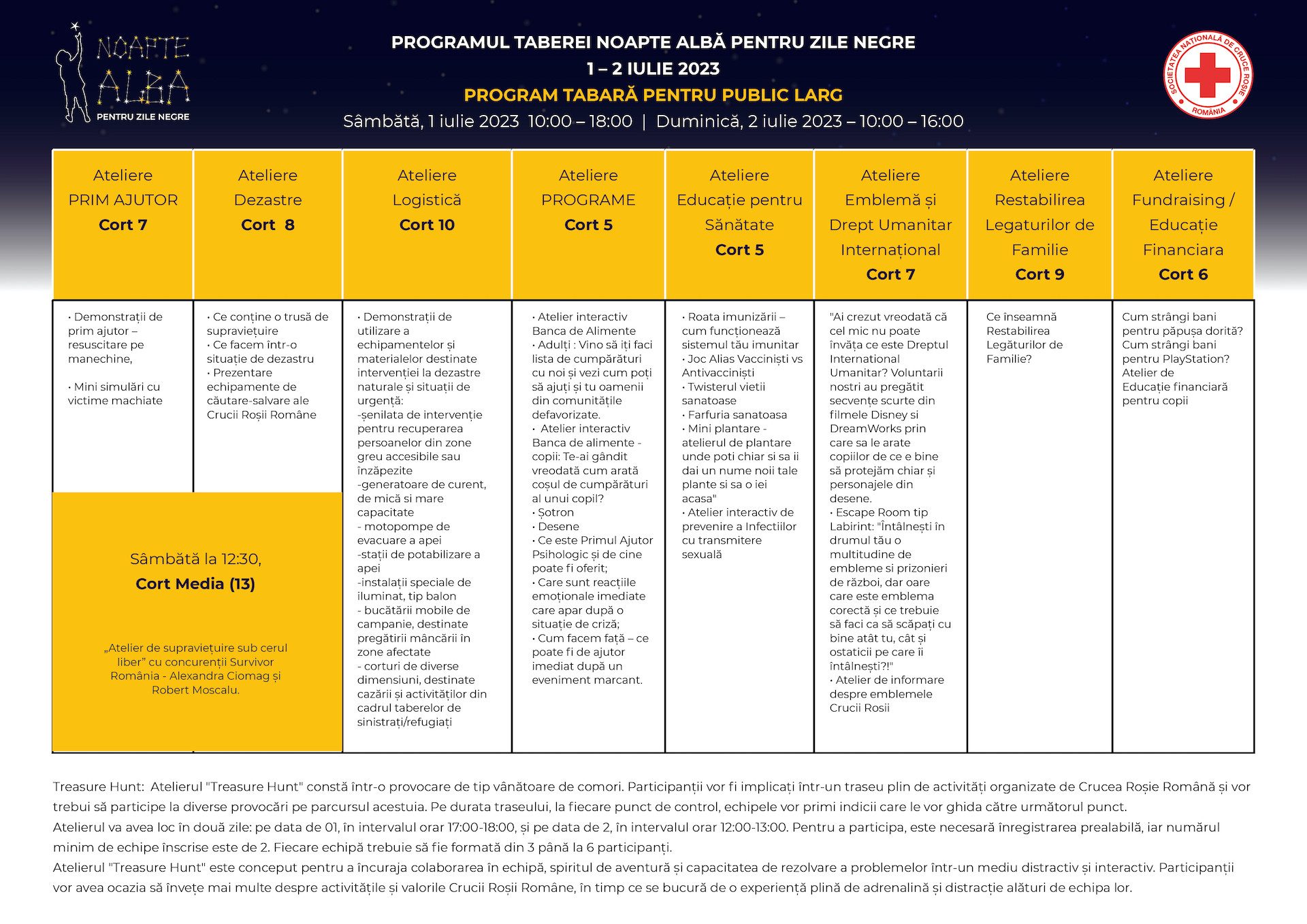 Evenimentul Noapte albă pentru zile negre