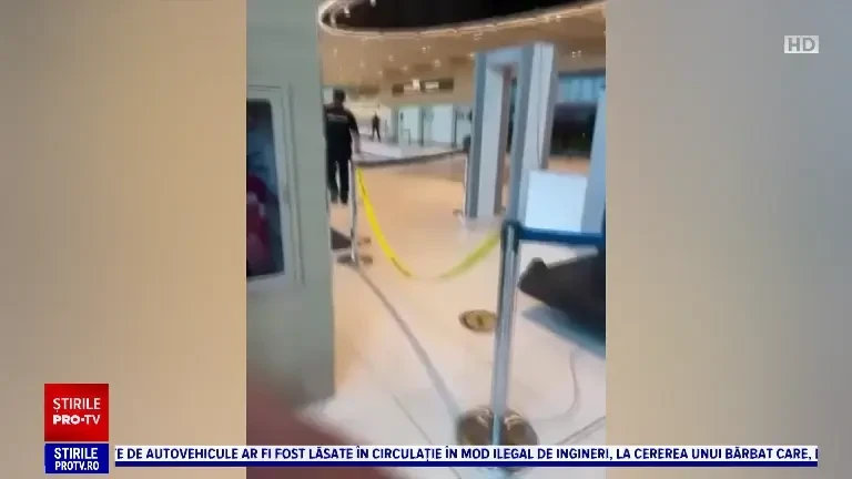 Momentul atacului armat pe aeroportul din Chișinău, surprins în imagini. Procurorii iau în calcul un posibil atac terorist