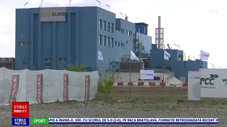 Incineratorul de nămol de la Glina a fost finalizat. Când va fi pus în funcțiune