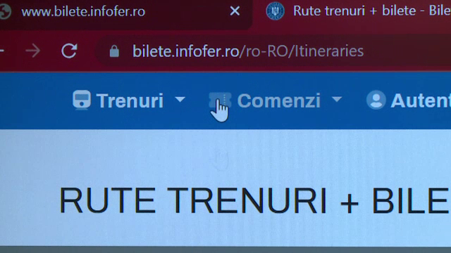 Aplicația "Ghișeul Unic" pentru cumpărarea biletelor de tren funcționează doar pe jumătate. Ce spun autoritățile