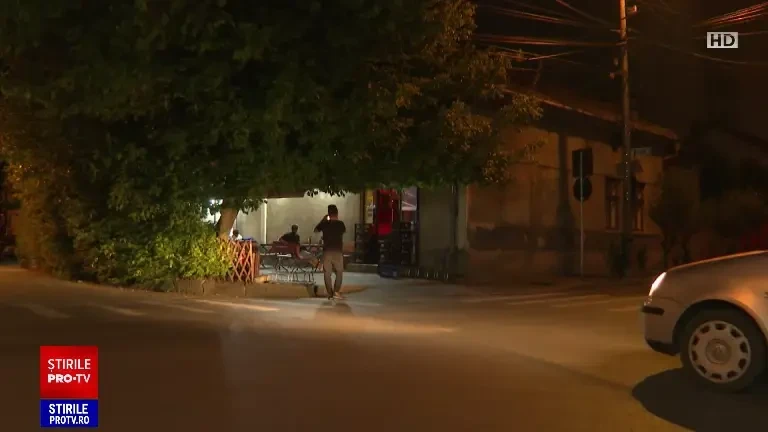 Bărbat împușcat de cumnat, pe o terasă din Timișoara