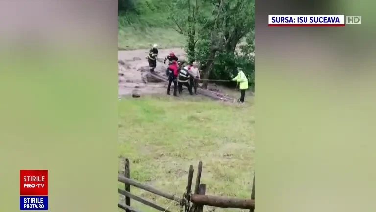 Potop în mai multe județe din țară. Un viceprimar din Bistrița dă vina pe lucrările neautorizate ale localnicilor