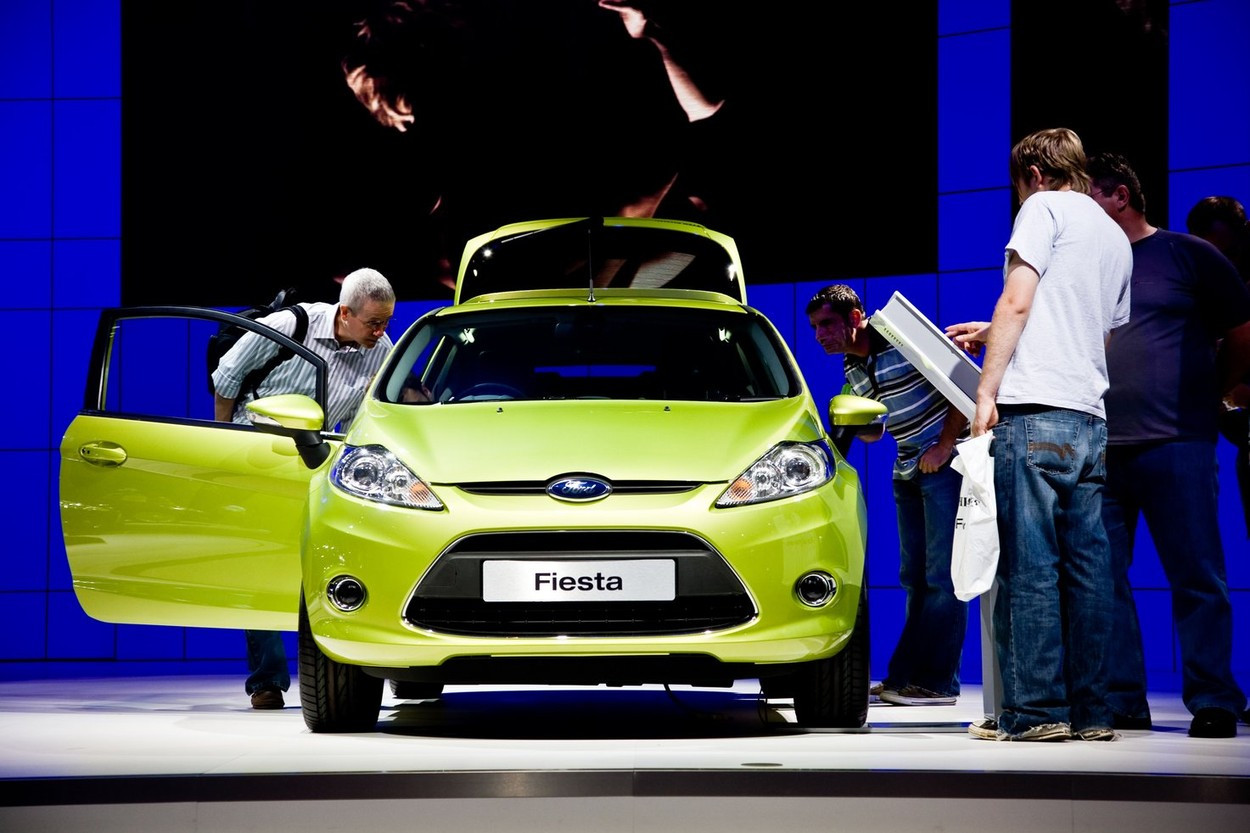 Ultimul Ford Fiesta a ieşit vineri de pe linia de producţie, marcând sfârşitul unei ere