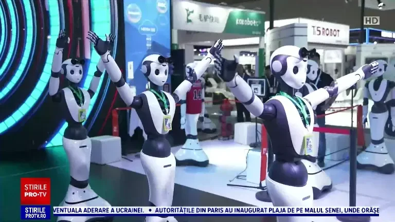 Mai mulți roboți umanoizi au luat cuvântul în timpul unei conferințe, în Shanghai. Răspunsurile lor au uimit publicul