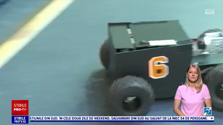 Peste 130 de elevi și-au transformat roboții în mașini și au participat la un concurs inedit de robotică