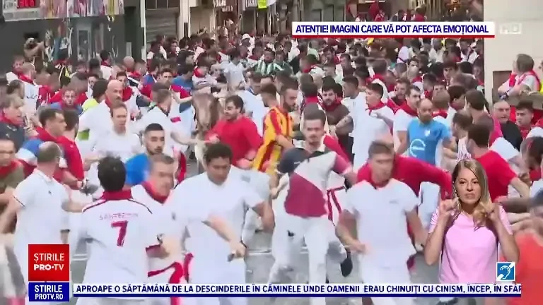 A treia zi a festivalului de la Pamplona a fost tensionată. Întrecerea a luat o întorsătură dramatică