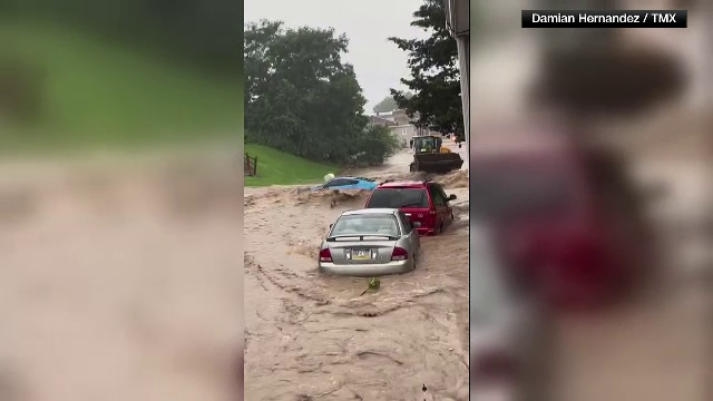 Nord-Estul Statelor Unite a fost lovit de ploi torențiale. O zonă uriașă a fost vizată de alerte de inundații