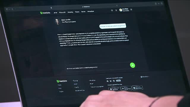 Demonstrație la iLikeIT. Bia, un program de inteligență artificială, bazat pe ChatGPT, știe să selecteze candidații la un job