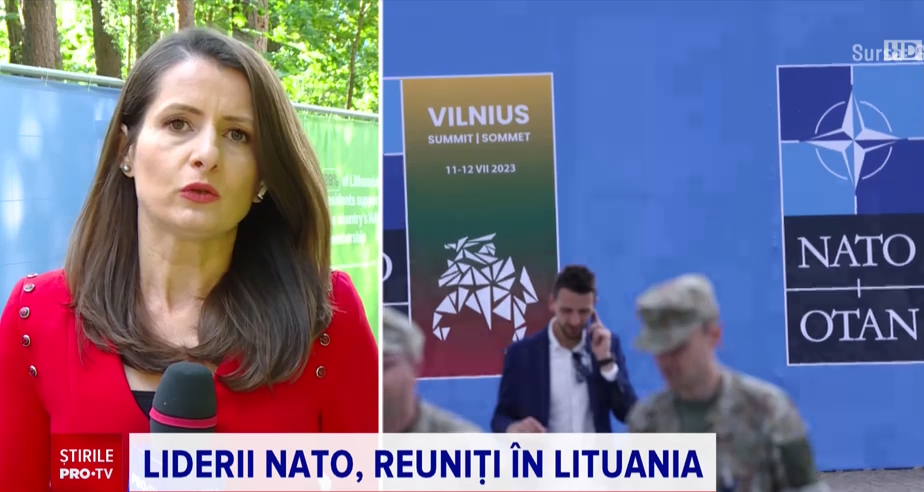 Știrile Pro TV, la Vilnius. ANALIZĂ: La ce trebuie să ne așteptăm de la importantul summit NATO din Lituania