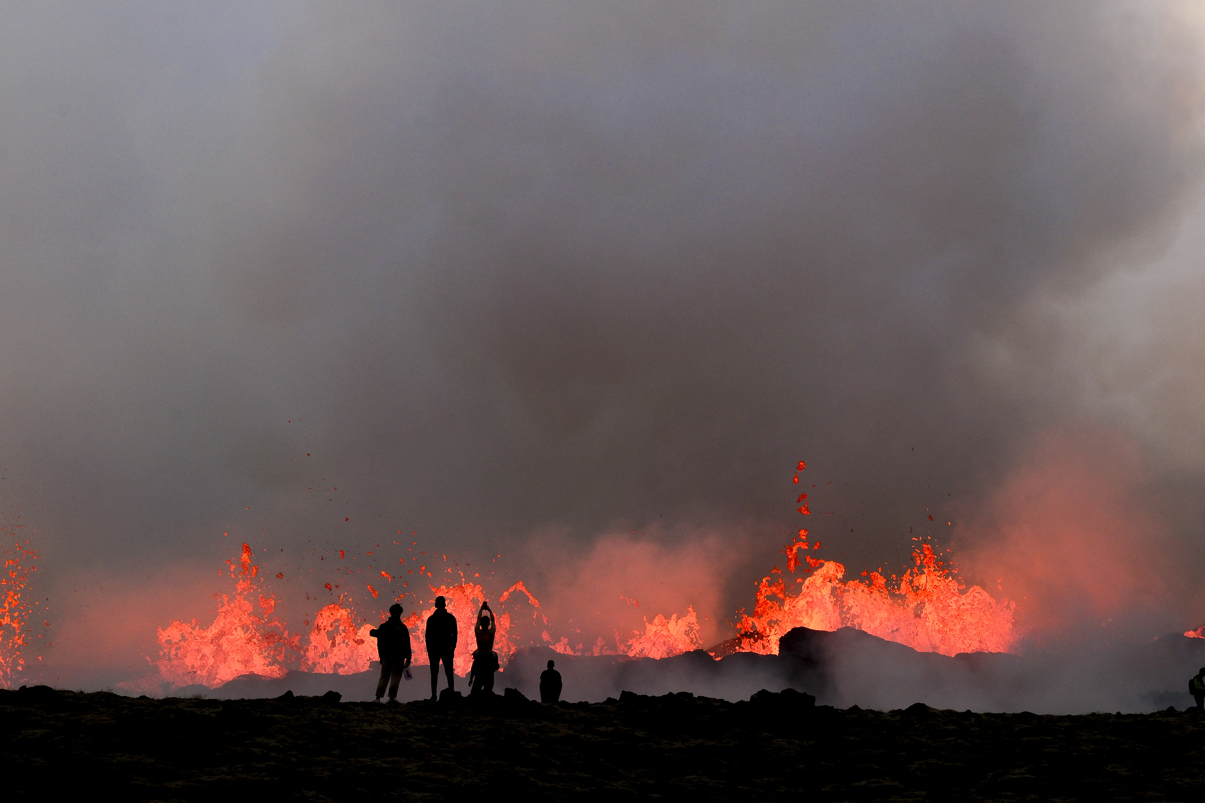 VIDEO. Un vulcan a erupt în Islanda, după mai multe cutremure