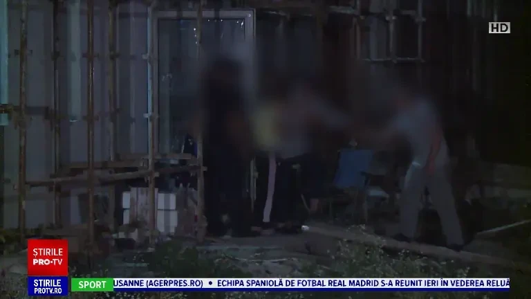 Bătrânii cărați în două case în construcție din Tunari proveneau dintr-un azil din Voluntari, închis din cauza neregulilor