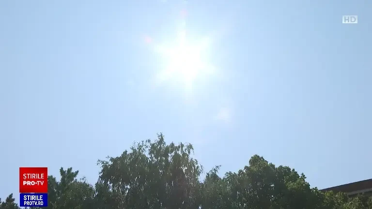 Alertă de caniculă în mai multe orașe din țară din cauza unui val de aer cald din Africa. Urmează o zi de temperaturi extreme