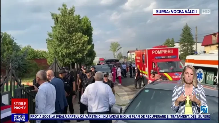 Autoritățile au stat o oră la ușa unui azil din Râmnicu Vâlcea, deoarece angajații au refuzat să îi primească înauntru
