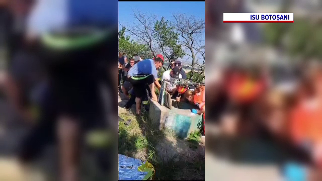 Un bărbat a vrut să salveze o pisică și a rămas blocat într-o fântână