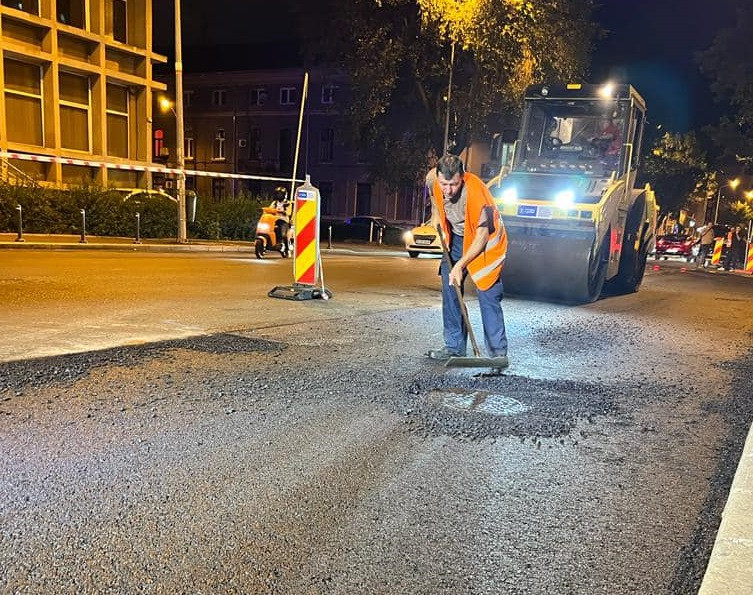 Calea Floreasca și strada Radu Beller vor avea în curând sens unic. Nicușor Dan anunță că au început lucrările