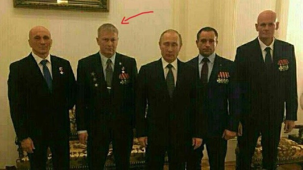 Andrei Troşev si Vladimir Putin