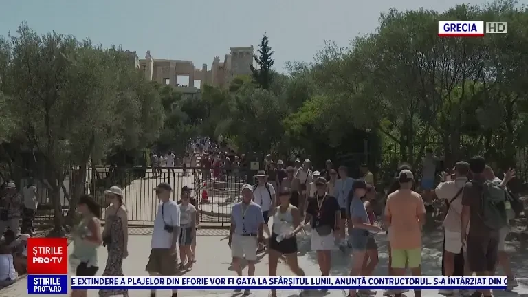 Europa se coace la temperaturi copleșitoare. „Cleon” face ravagii în Italia și Grecia, unde sunt așteptate și 48 de grade