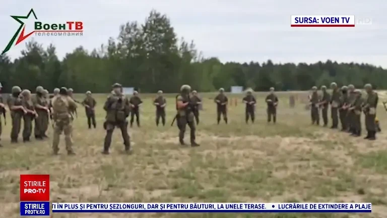 Mercenarii Wagner au început să-i instruiască pe soldații din Belarus. Ce spune Kremlinul despre Prigojin