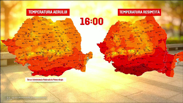 Temperaturi de foc pentru România. Peste 700 de apeluri la serviciul de ambulanță au fost efectuate marți doar în București