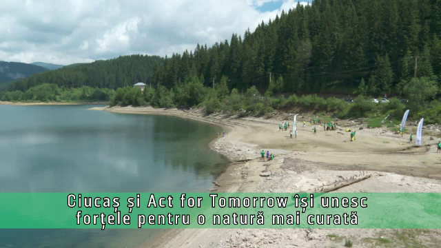 (P) Ciucaș și Act for Tomorrow își unesc forțele pentru o natură mai curată