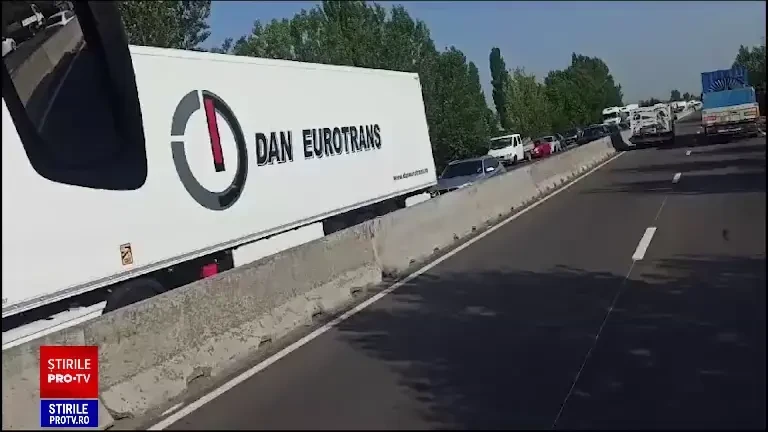 Accident grav pe DN 1. Descarcerarea și o ambulanță de terapie intensivă mobilă au fost chemate la fața locului