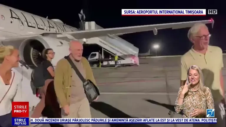 John Malkovich a ajuns la Timișoara. Avionul de linie l-a așteptat special pe el pentru a putea decola de la Munchen