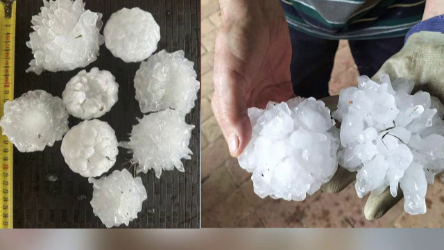 Furtuna violentă a făcut 110 victime în Italia. A căzut gheață de mărimea unei mingi de tenis