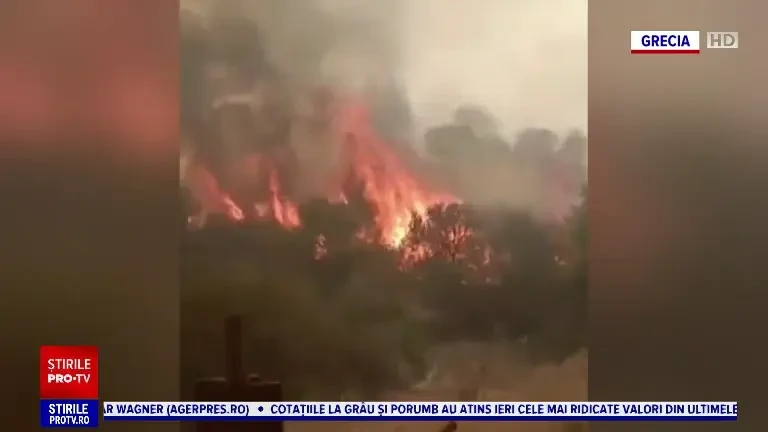 Europa, lovită de furtuni puternice, dar și de incendii de vegetație. Cetățenii trăiesc zilnic un coșmar