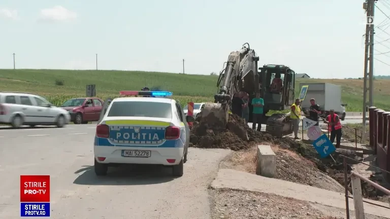 Momente de groază în județul Cluj. Un mal de pământ s-a prăbuşit peste un bărbat care a decedat ulterior