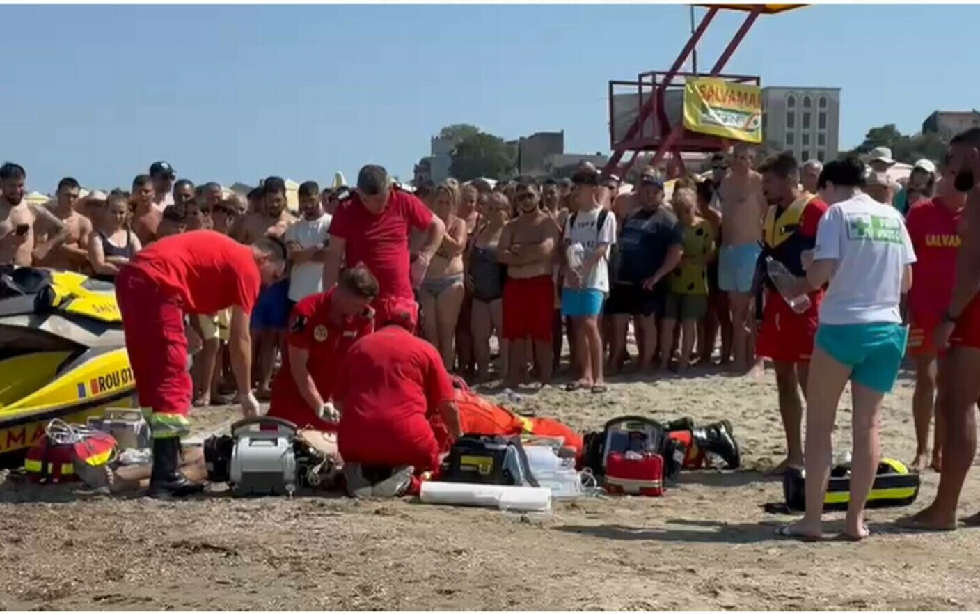 Un bărbat în vârstă de 72 de ani a murit înecat la Techirghiol