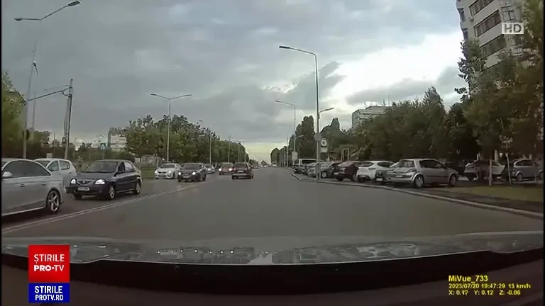 „M-a făcut ca pe o albie de porci”. Un șofer agresiv a fost cât pe ce să provoace o tragedie în București, apoi a dispărut
