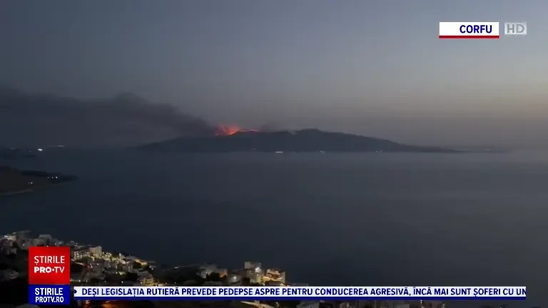 Mărturiile turiștilor evacuați pe jos din Rodos. „Focul ne ajungea din urmă. Nu credeam că o să mai ajungem”