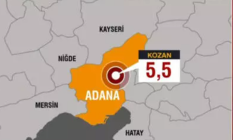 Un nou cutremur s-a produs în Turcia. Seismul a avut magnitudinea 5,5 și a fost urmat de o replică de 3