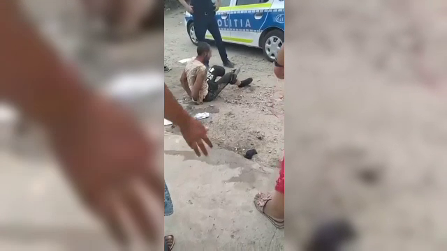 Bărbat împușcat de polițiști, în Calafat. Era agresiv și i-ar fi atacat pe oamenii legii