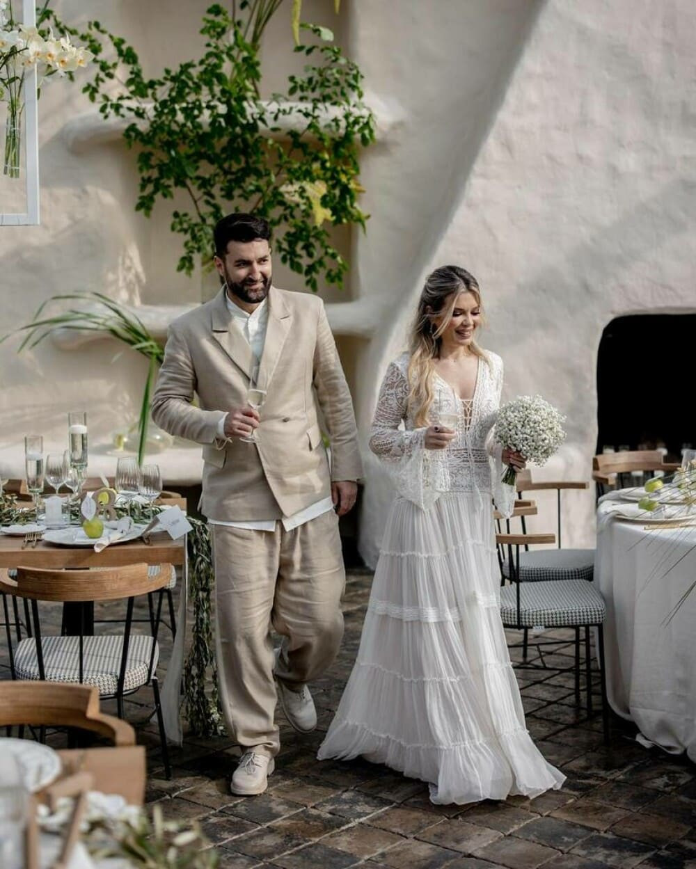 Smiley și Gina Pistol au aniversat doi ani de căsătorie. Mesajul emoționant transmis de artist. GALERIE FOTO