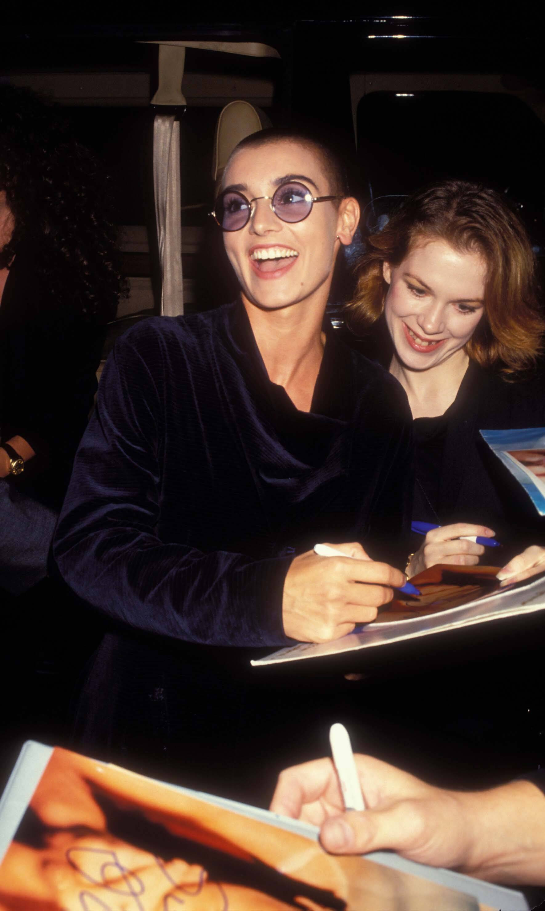 Sinead O'Connor, la petrecerea Saturday Night Live, &icirc;n 1990 / IMAGO