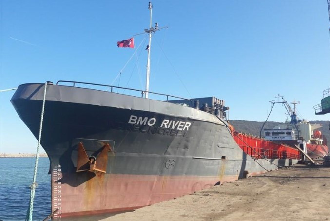 Rușii susțin că au depistat urme de explozibili pe o navă care s-a aflat în portul Reni