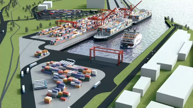 Proiect de 150 de milioane euro în portul Galați pentru a deveni cale sigură de acces fluvial pentru mărfurile din Ucraina