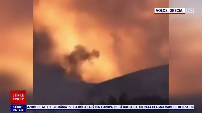 Incendiile s-au mai domolit pe insula Rodos. Au apărut însă noi focare în Grecia continentală, care au făcut și victime