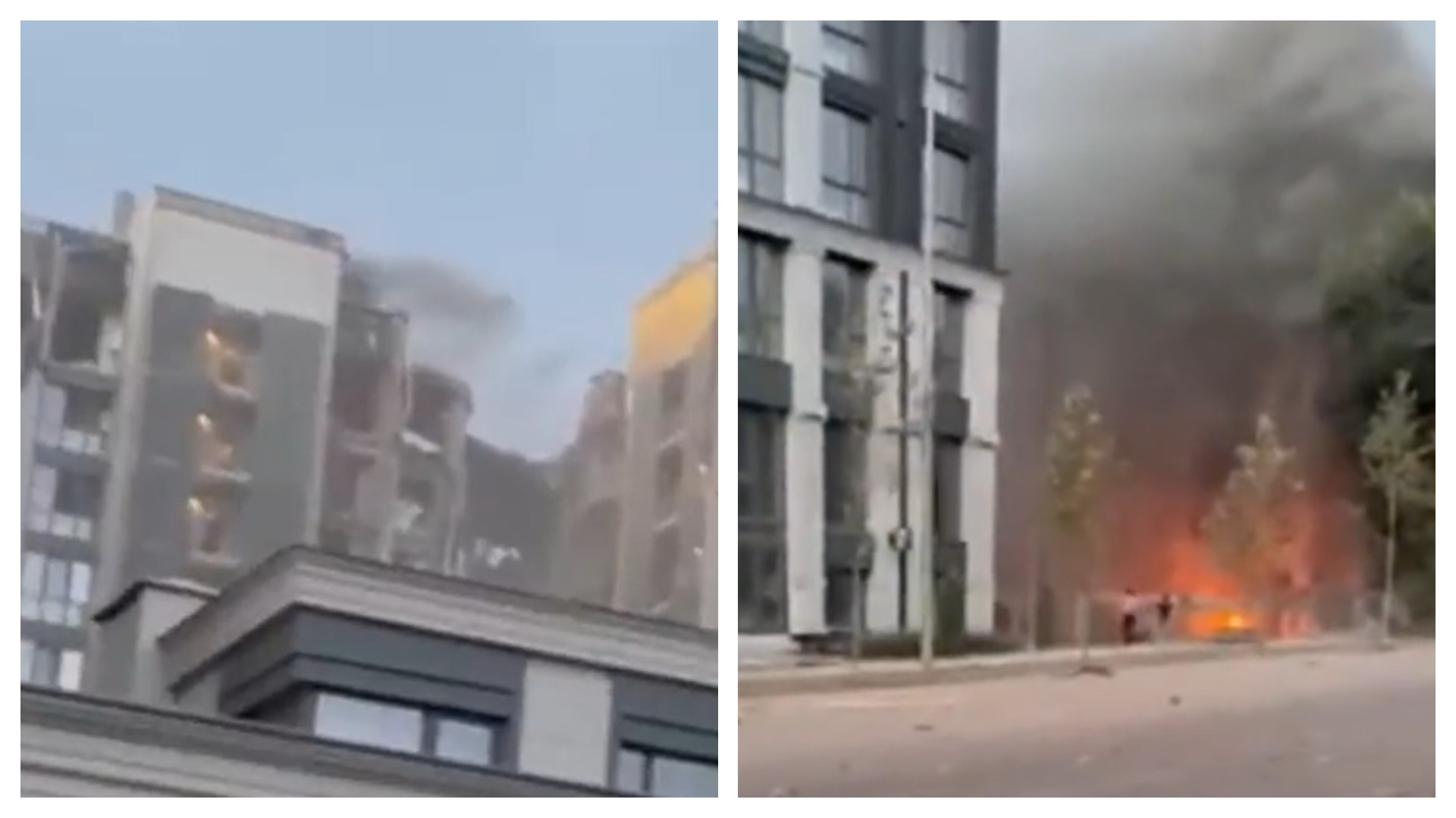 O rachetă rusă a lovit sediul serviciului de securitate din Dnipro, oraş pe care Zelenski l-a vizitat recent | VIDEO