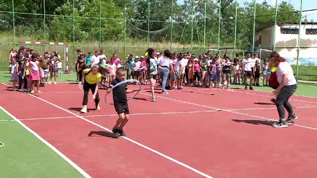 Aproximativ 200 de copii s-au distrat într-o tabără organizată pentru cei care nu reușesc să se bucure de vacanța mare