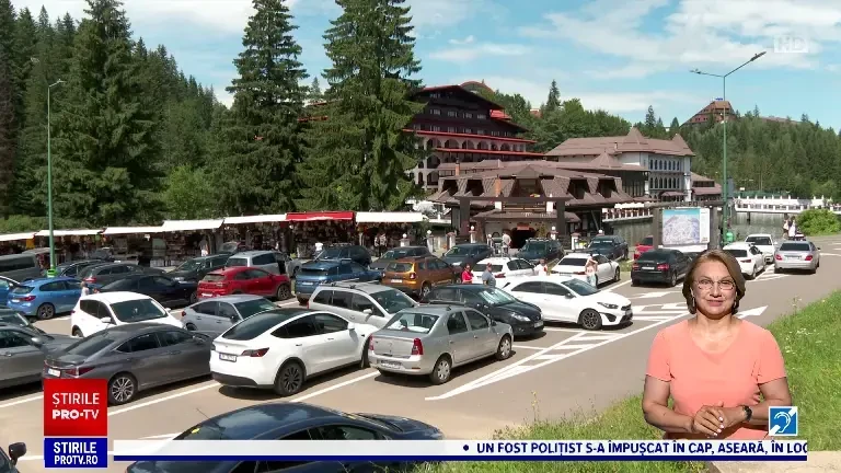 Vremea de la munte i-a atras ca un magnet pe turiști. Care va fi temperatura maximă