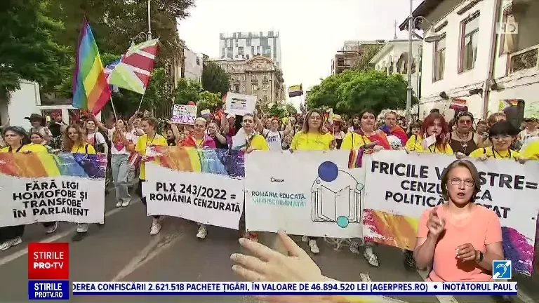 Tinerii de la Bucharest Pride, tămâiați de ”normali”: ”Să se ducă la oamenii liberi!”