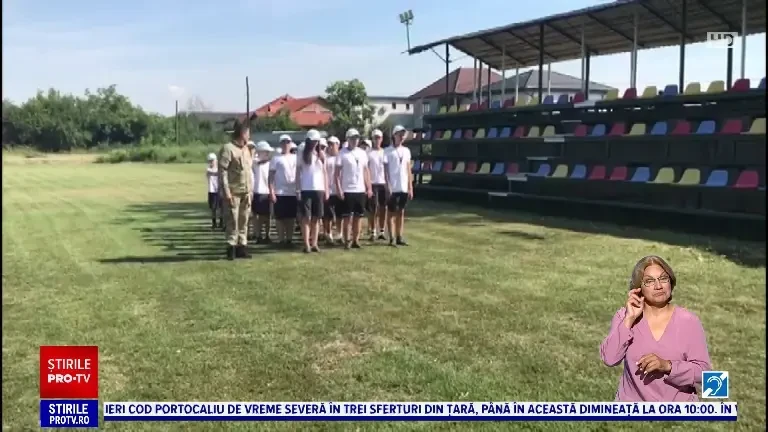 Tabără de campanie pentru copii, alături de polițiștii de frontieră de la Drobeta Turnu Severin
