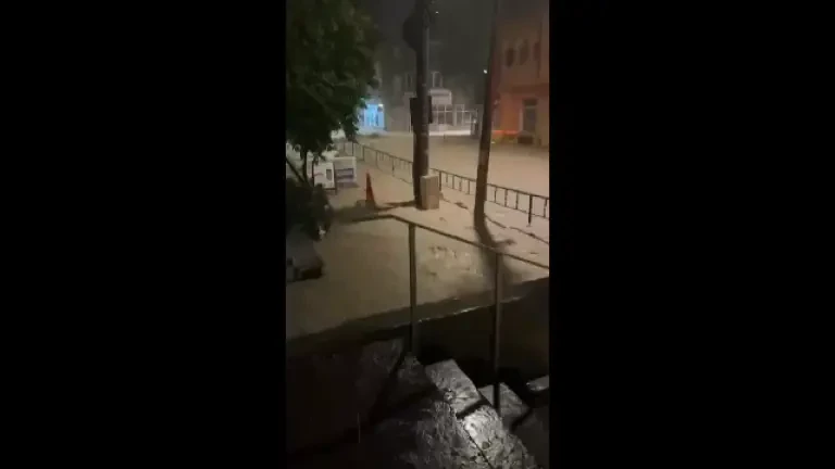 Inundații în Tulcea