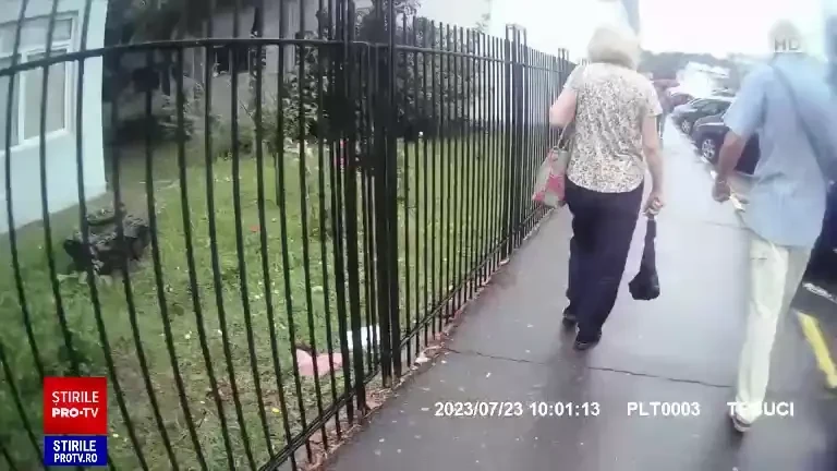 Scene hilare în Tecuci. O femeie care cerșea într-un scaun rulant s-a însănătoșit la vederea polițiștilor locali